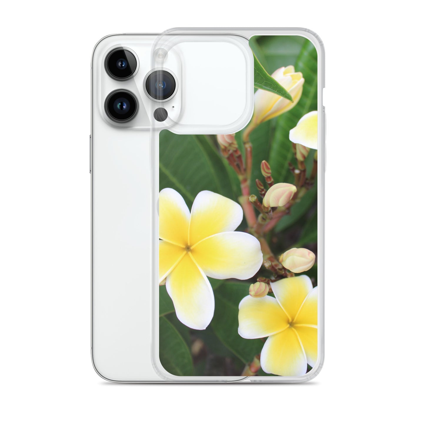 Plumeria Clear Case for iPhone®