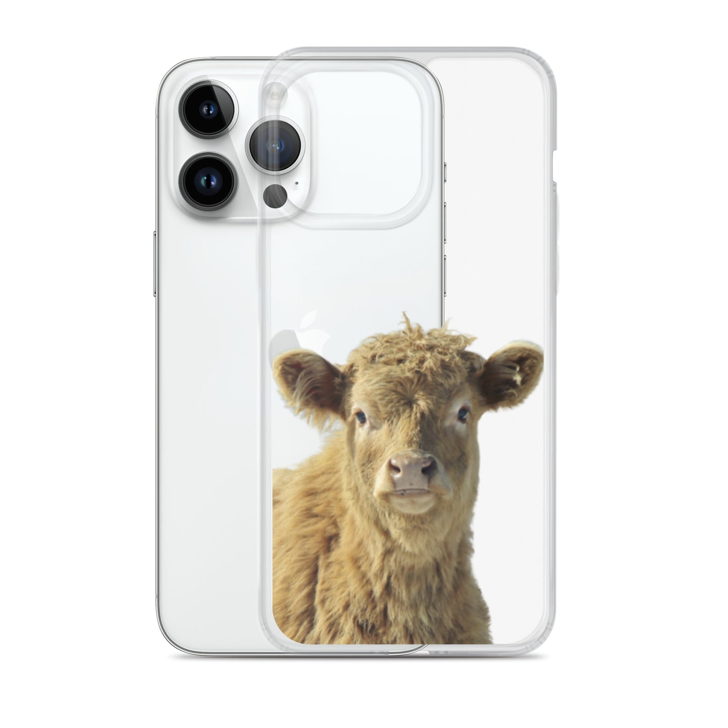 Scottish Highland Cow Clear Case for iPhone®