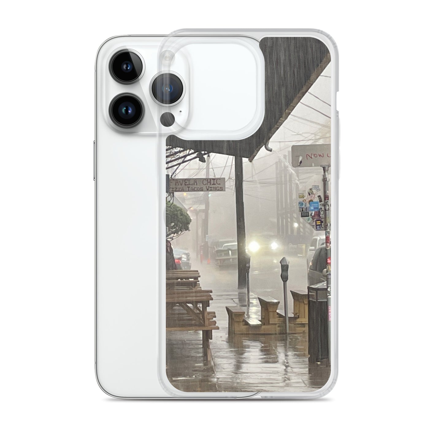 NOLA Rain Clear Case for iPhone®