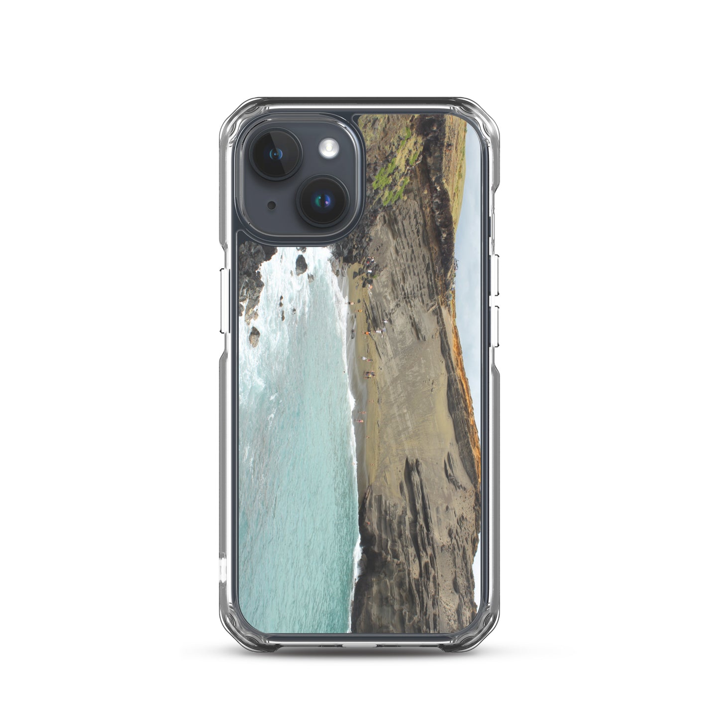 Green Sand Beach Clear Case for iPhone®