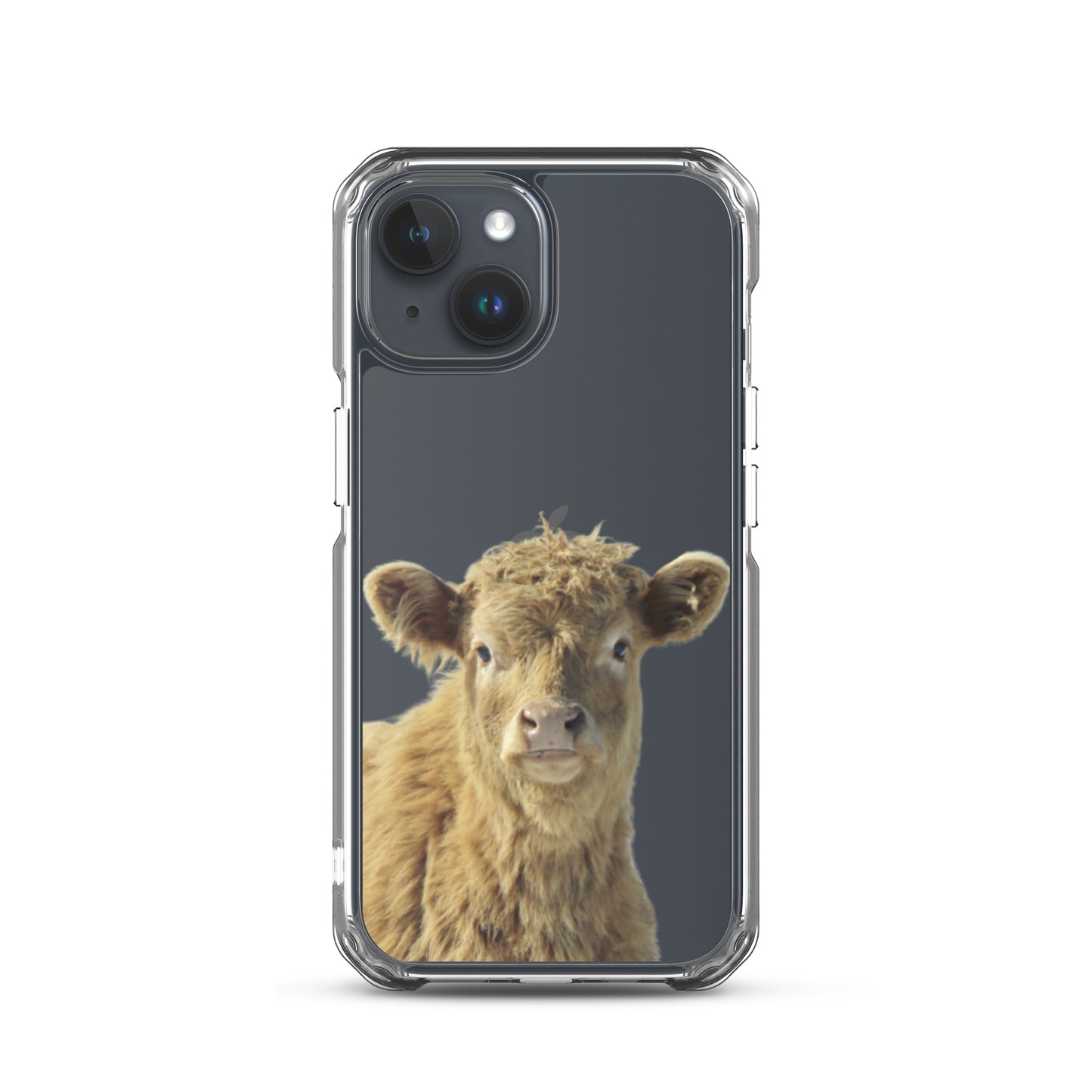 Scottish Highland Cow Clear Case for iPhone®