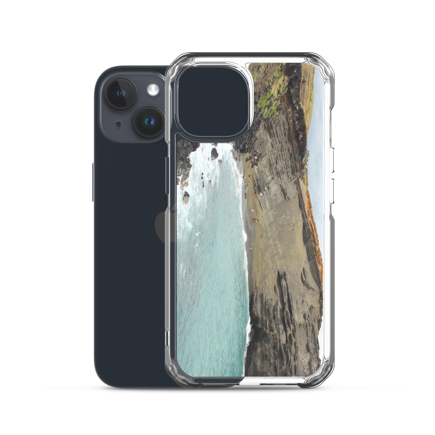 Green Sand Beach Clear Case for iPhone®