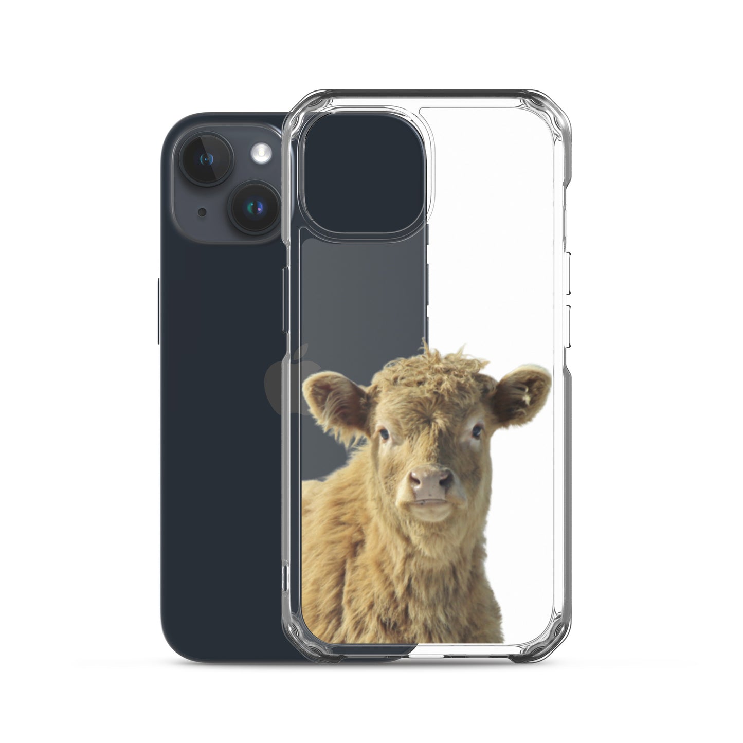 Scottish Highland Cow Clear Case for iPhone®