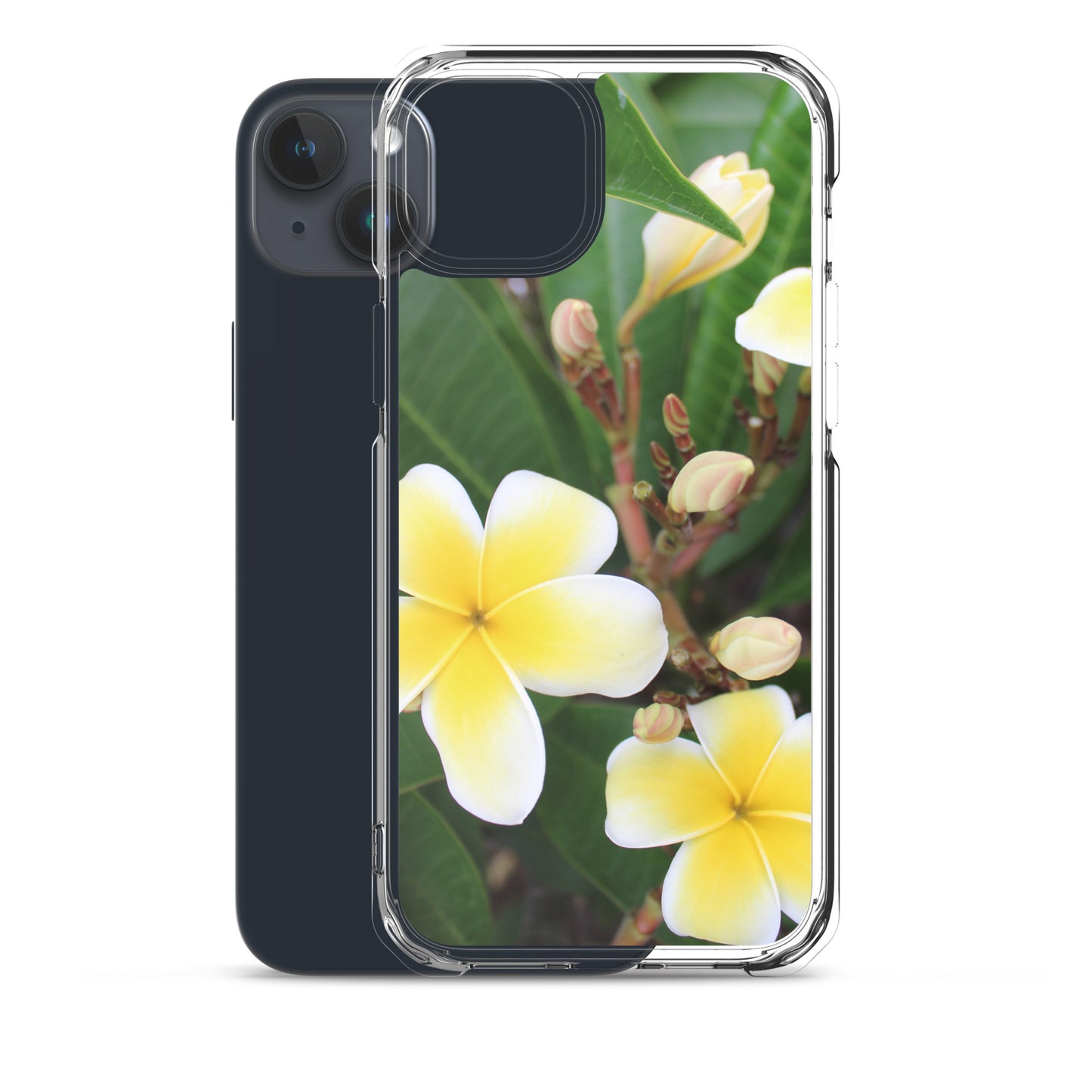 Plumeria Clear Case for iPhone®