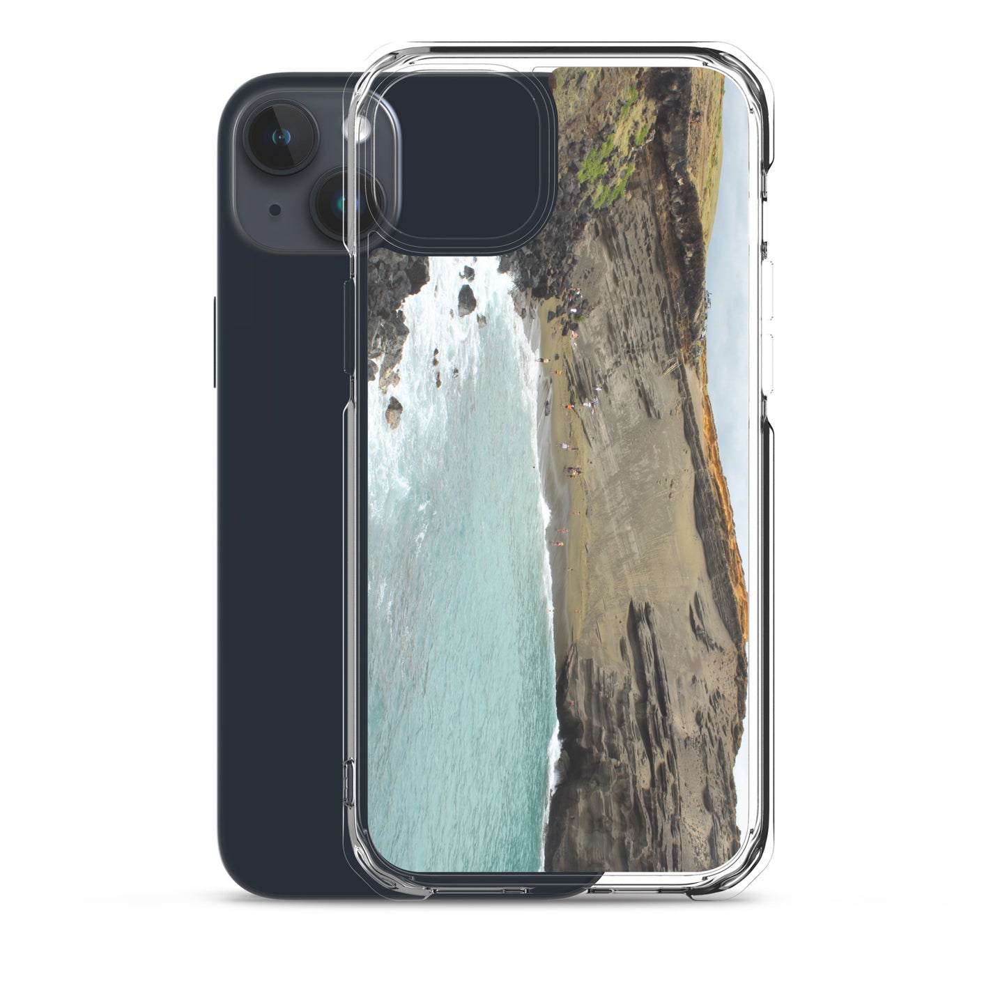 Green Sand Beach Clear Case for iPhone®