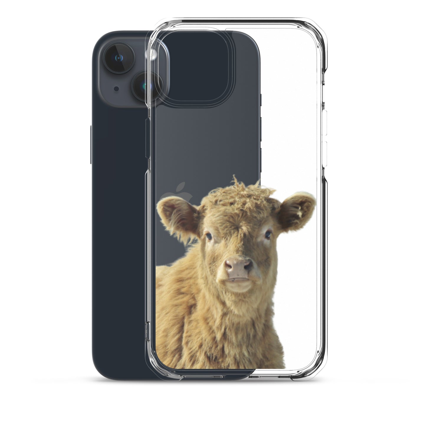 Scottish Highland Cow Clear Case for iPhone®