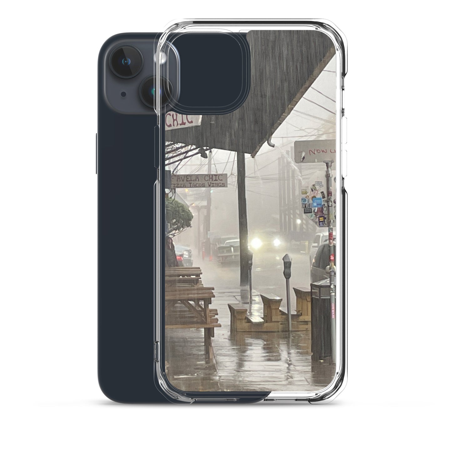 NOLA Rain Clear Case for iPhone®