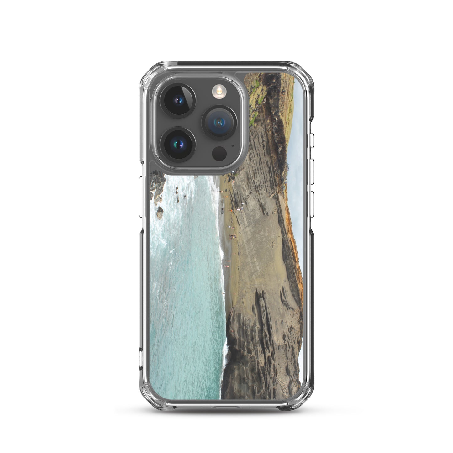 Green Sand Beach Clear Case for iPhone®