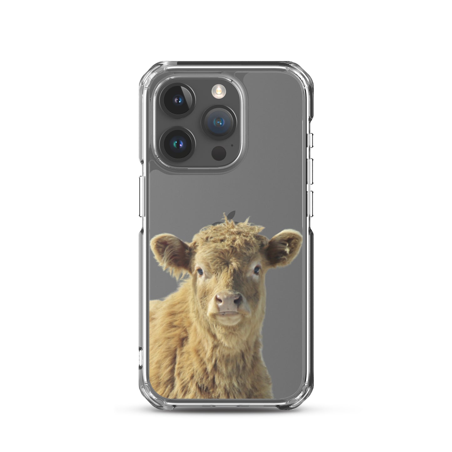 Scottish Highland Cow Clear Case for iPhone®