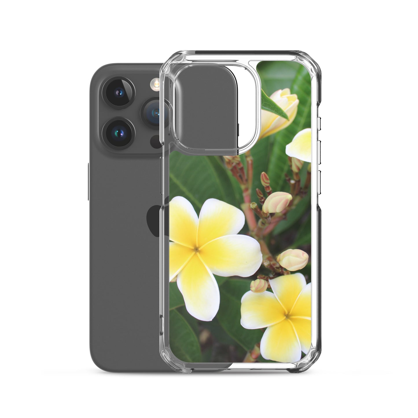 Plumeria Clear Case for iPhone®