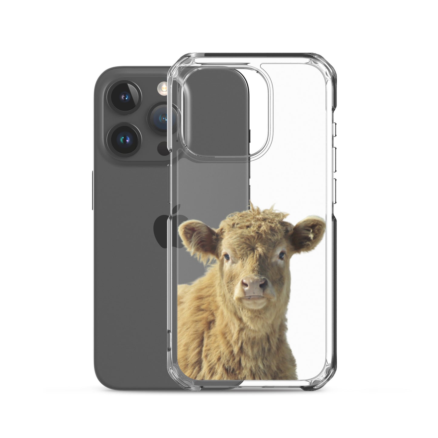 Scottish Highland Cow Clear Case for iPhone®