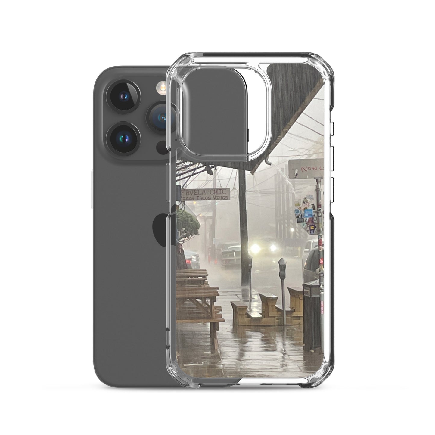 NOLA Rain Clear Case for iPhone®