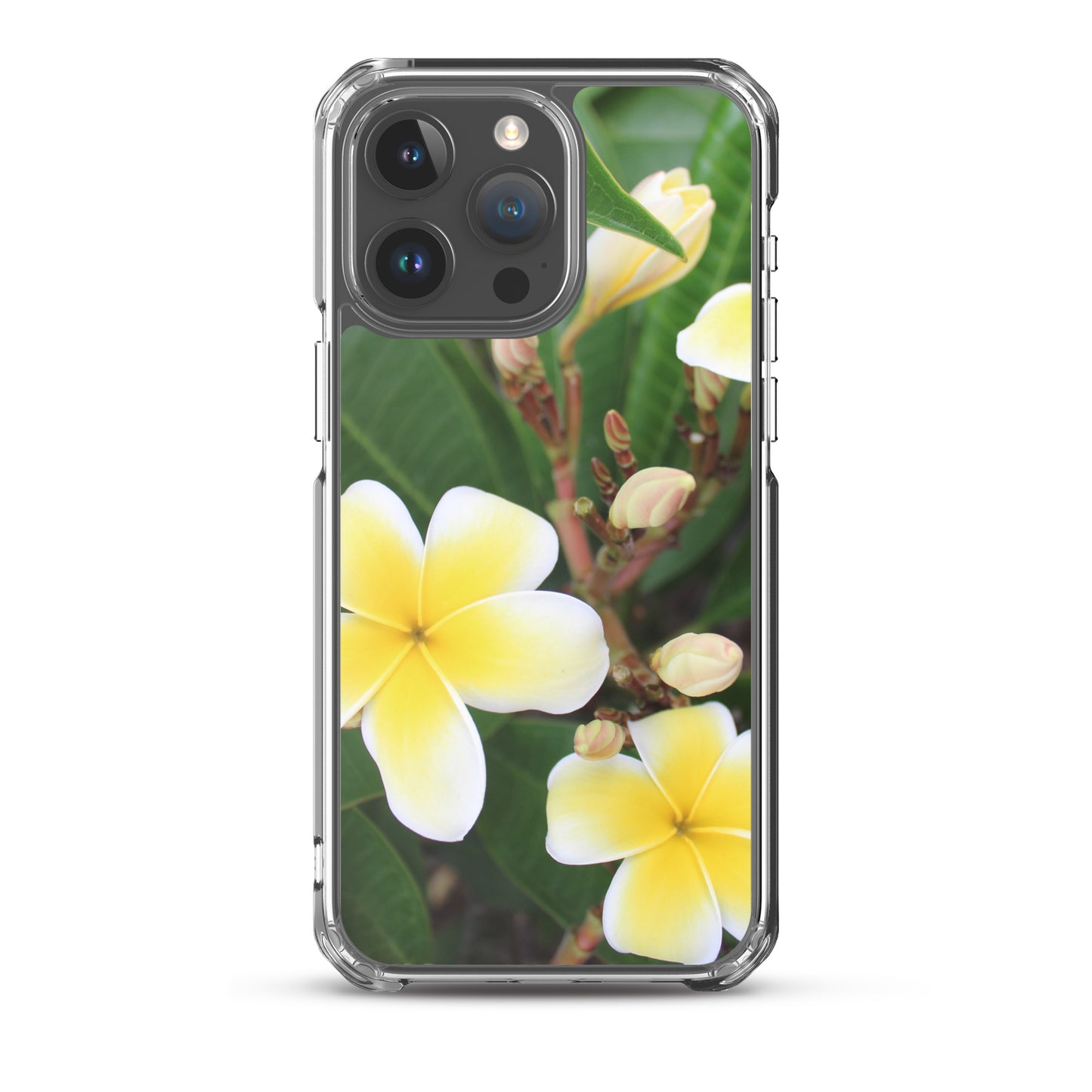 Plumeria Clear Case for iPhone®