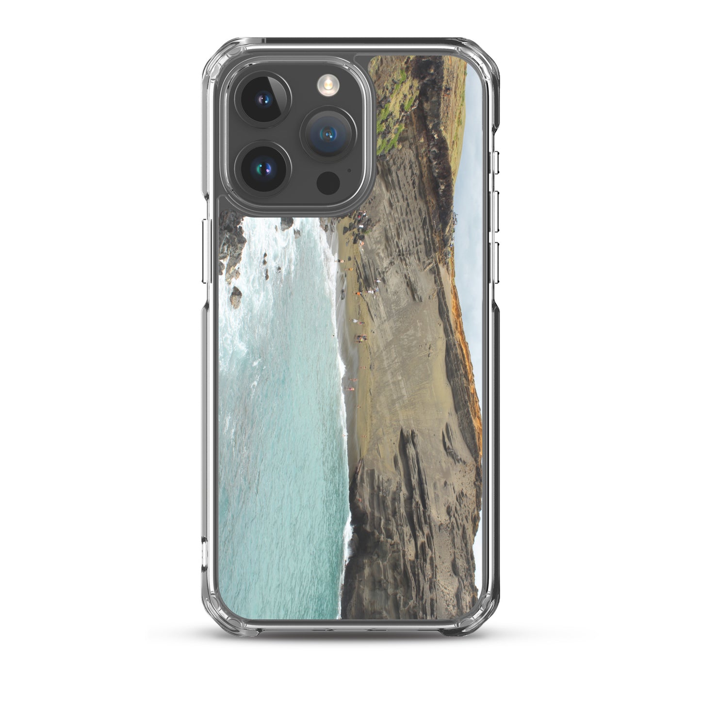 Green Sand Beach Clear Case for iPhone®