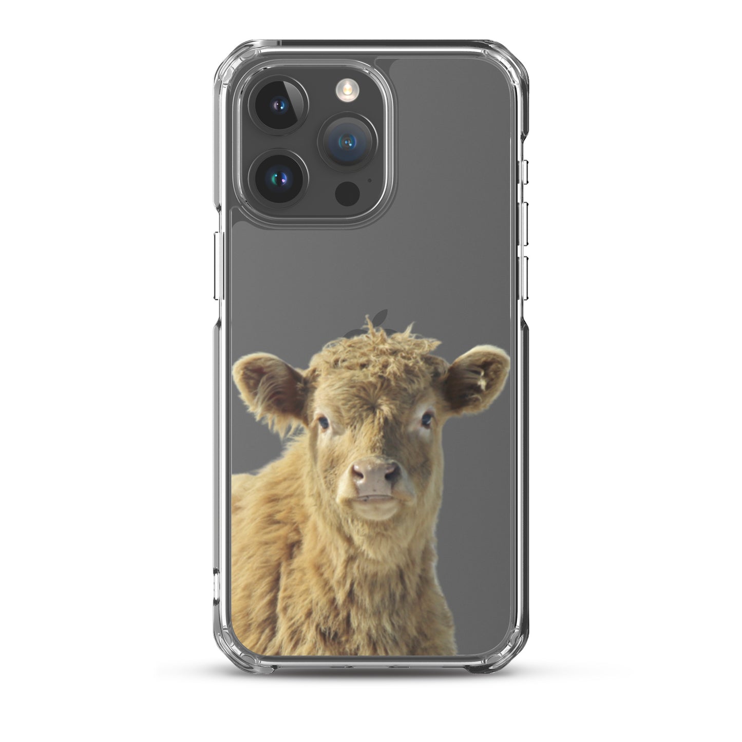 Scottish Highland Cow Clear Case for iPhone®