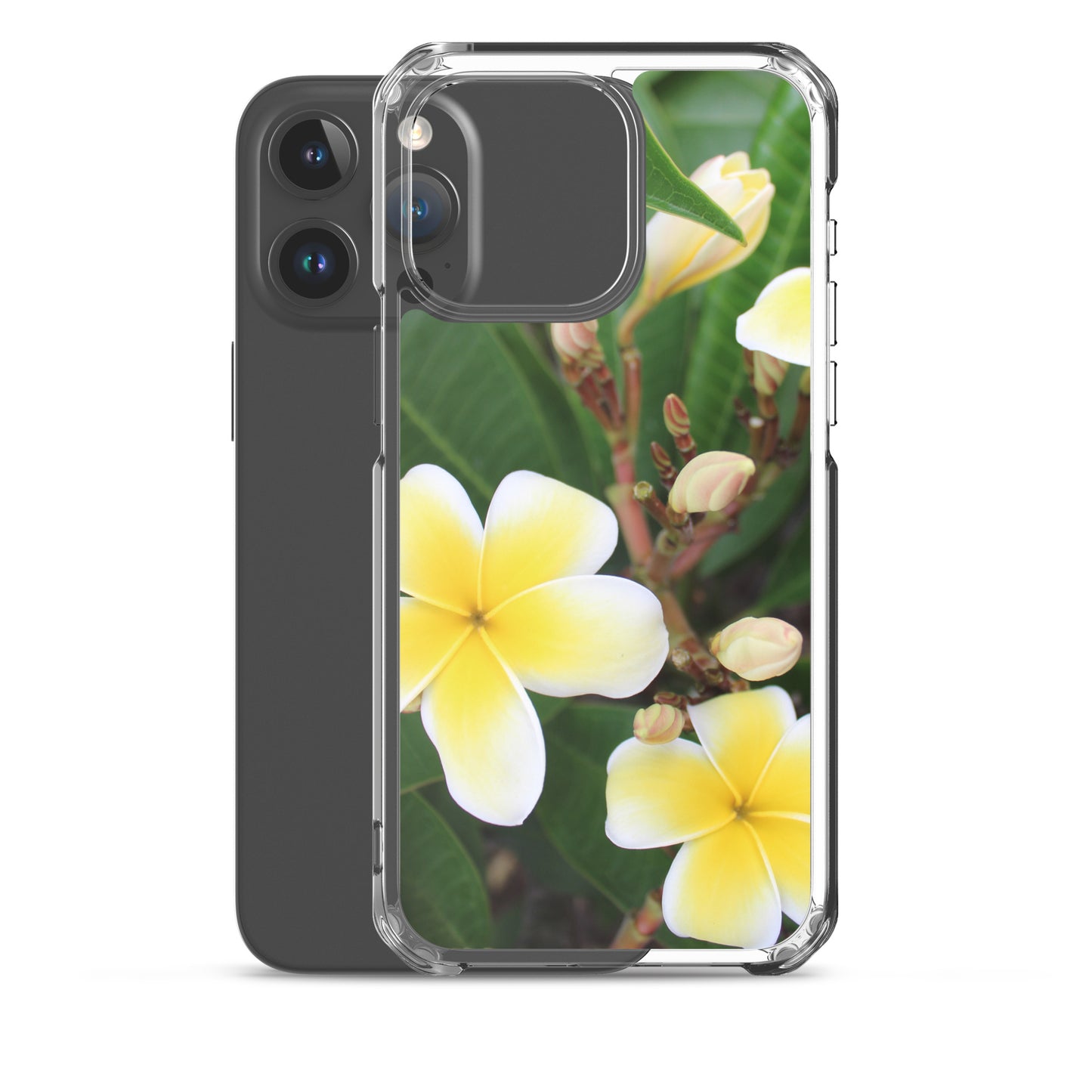 Plumeria Clear Case for iPhone®