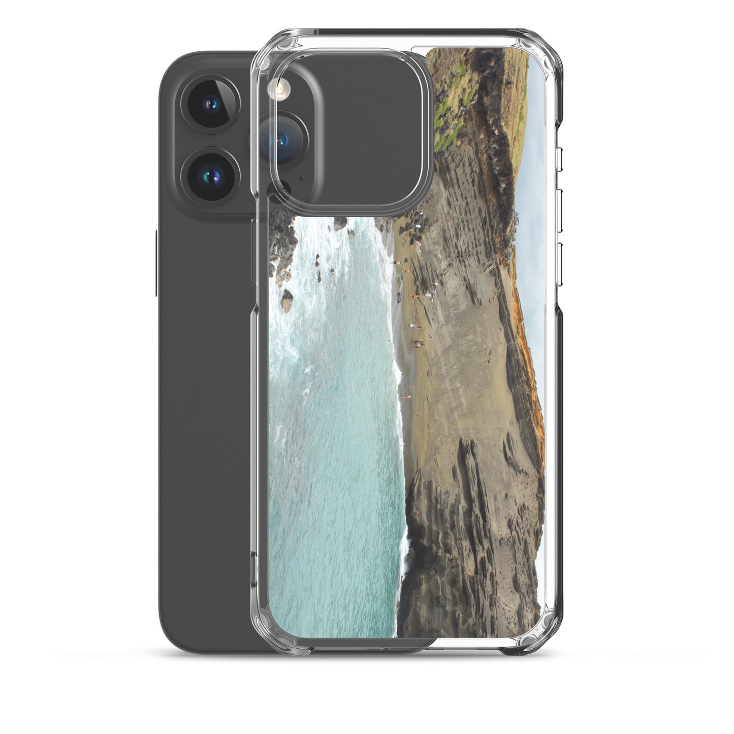 Green Sand Beach Clear Case for iPhone®