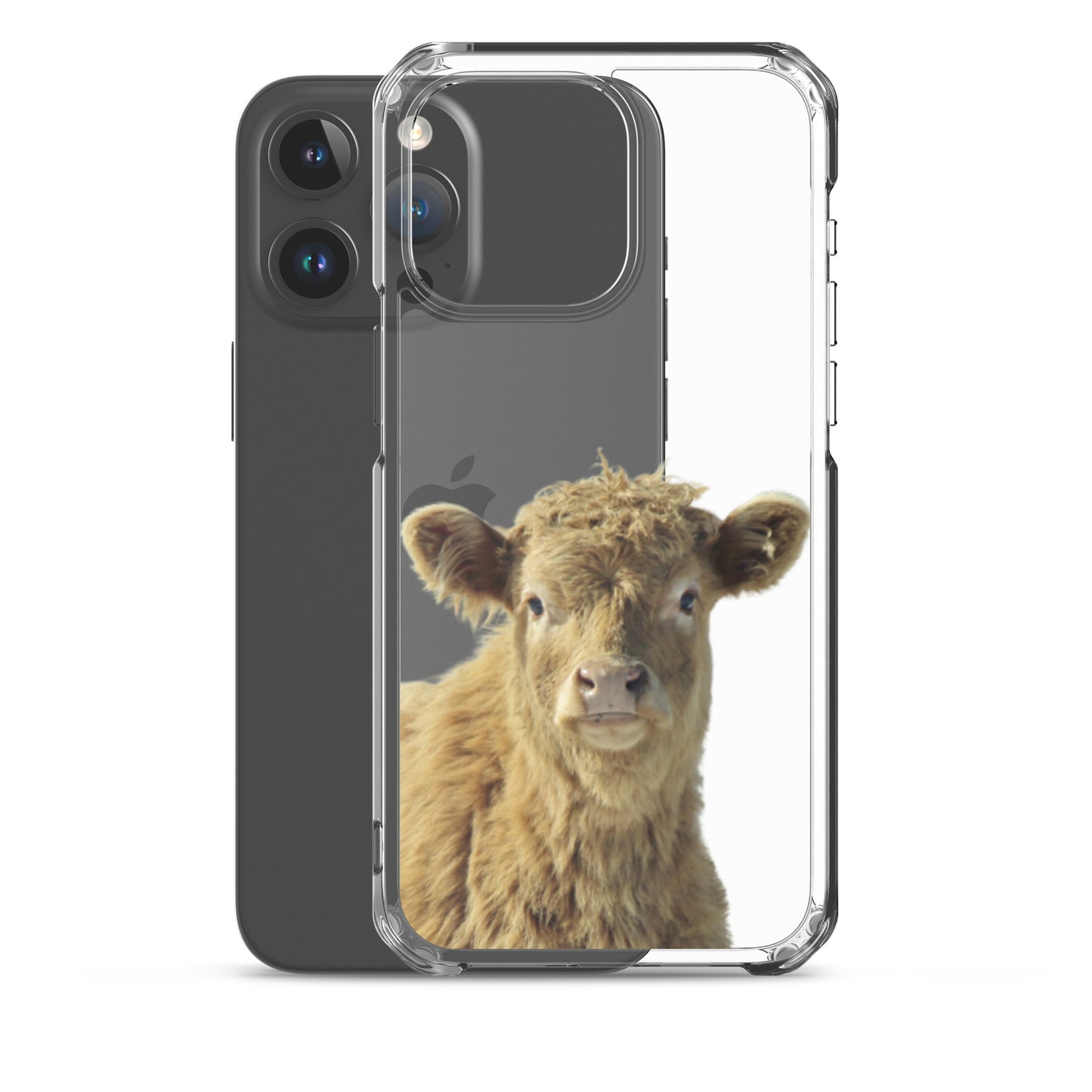 Scottish Highland Cow Clear Case for iPhone®