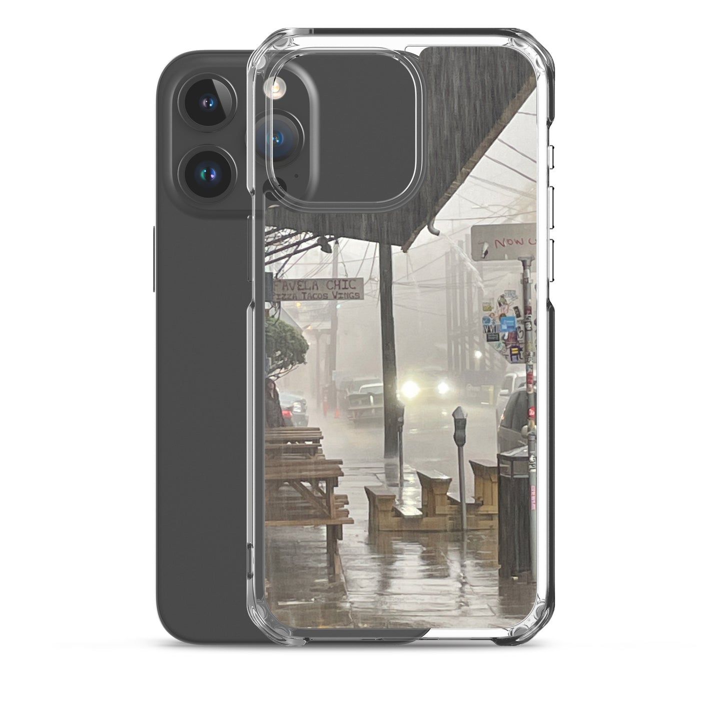 NOLA Rain Clear Case for iPhone®