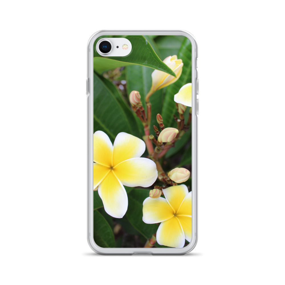 Plumeria Clear Case for iPhone®