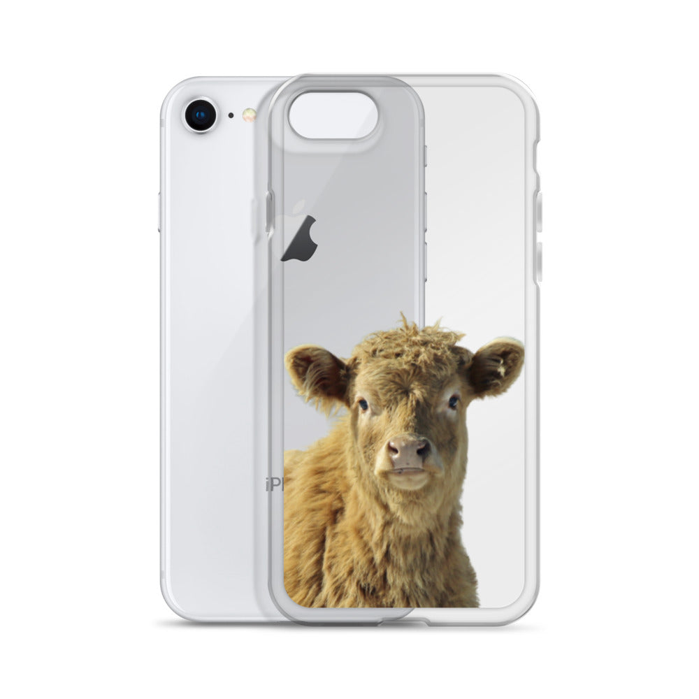 Scottish Highland Cow Clear Case for iPhone®