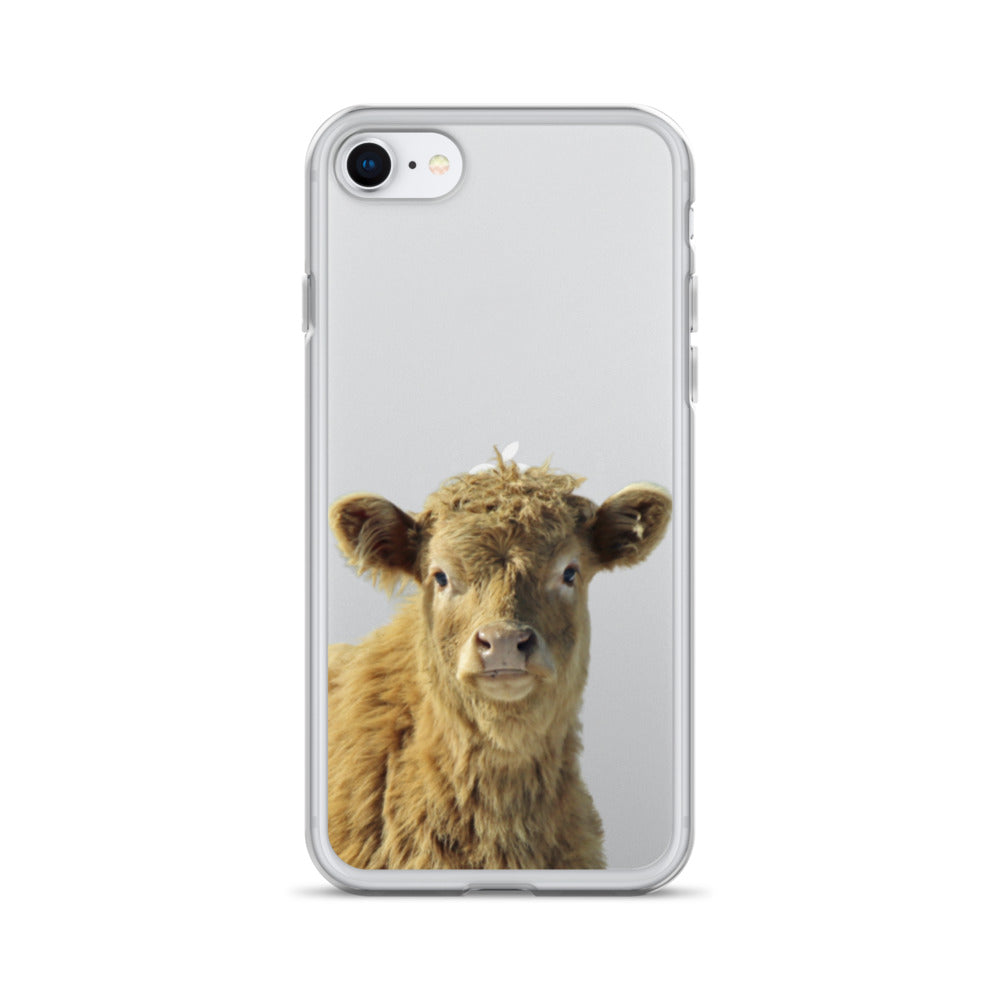 Scottish Highland Cow Clear Case for iPhone®