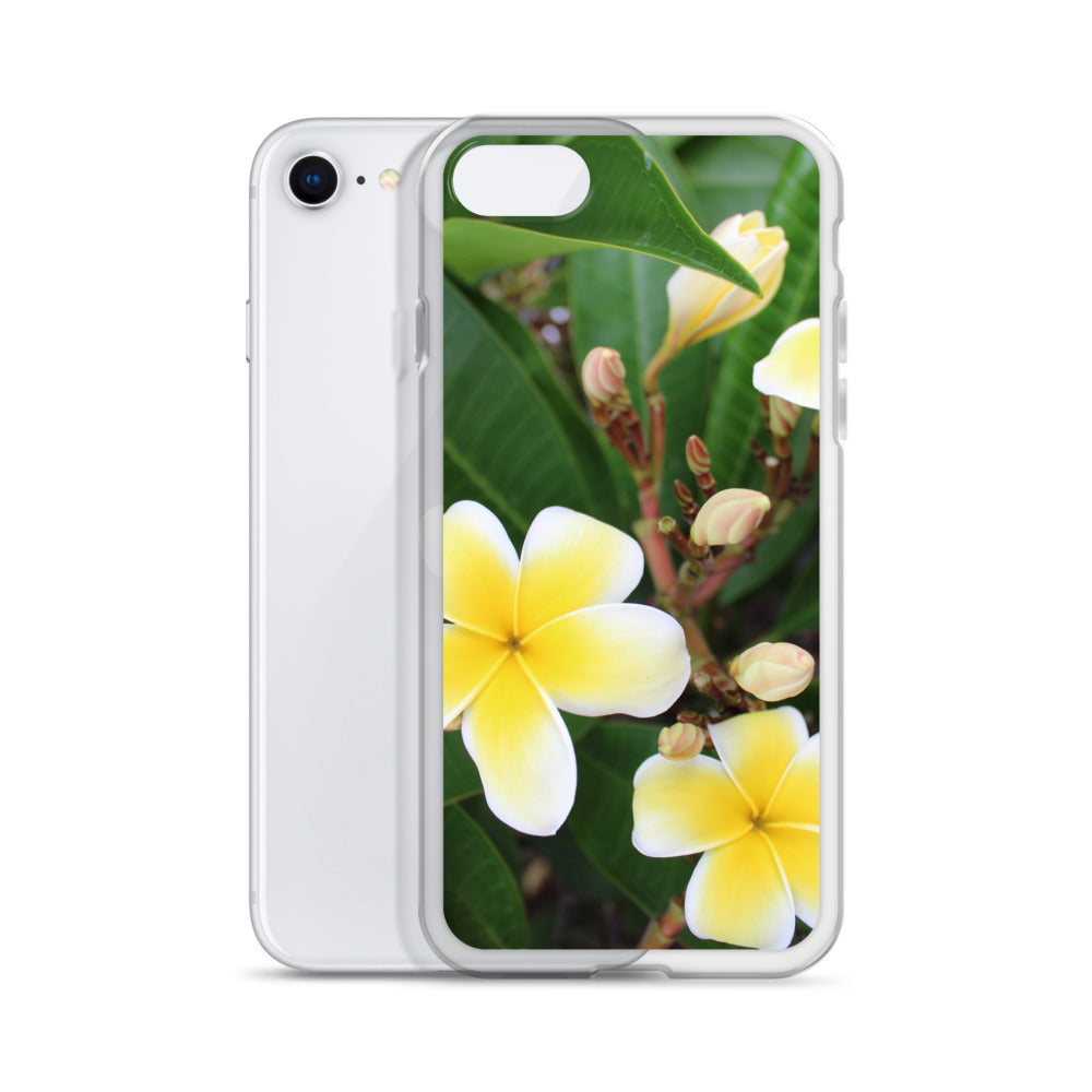 Plumeria Clear Case for iPhone®