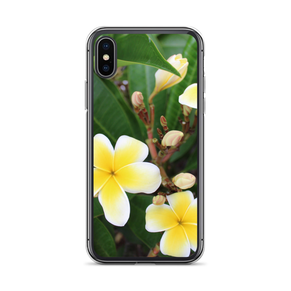 Plumeria Clear Case for iPhone®