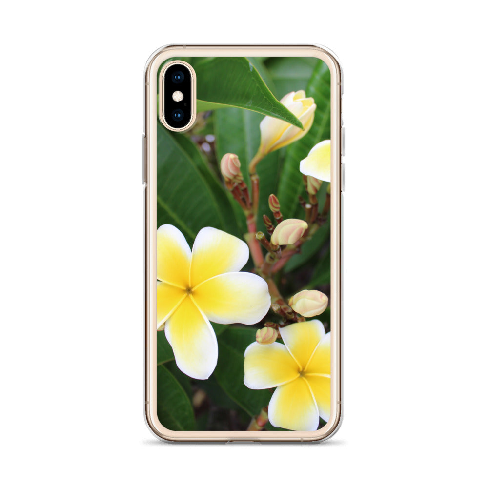 Plumeria Clear Case for iPhone®