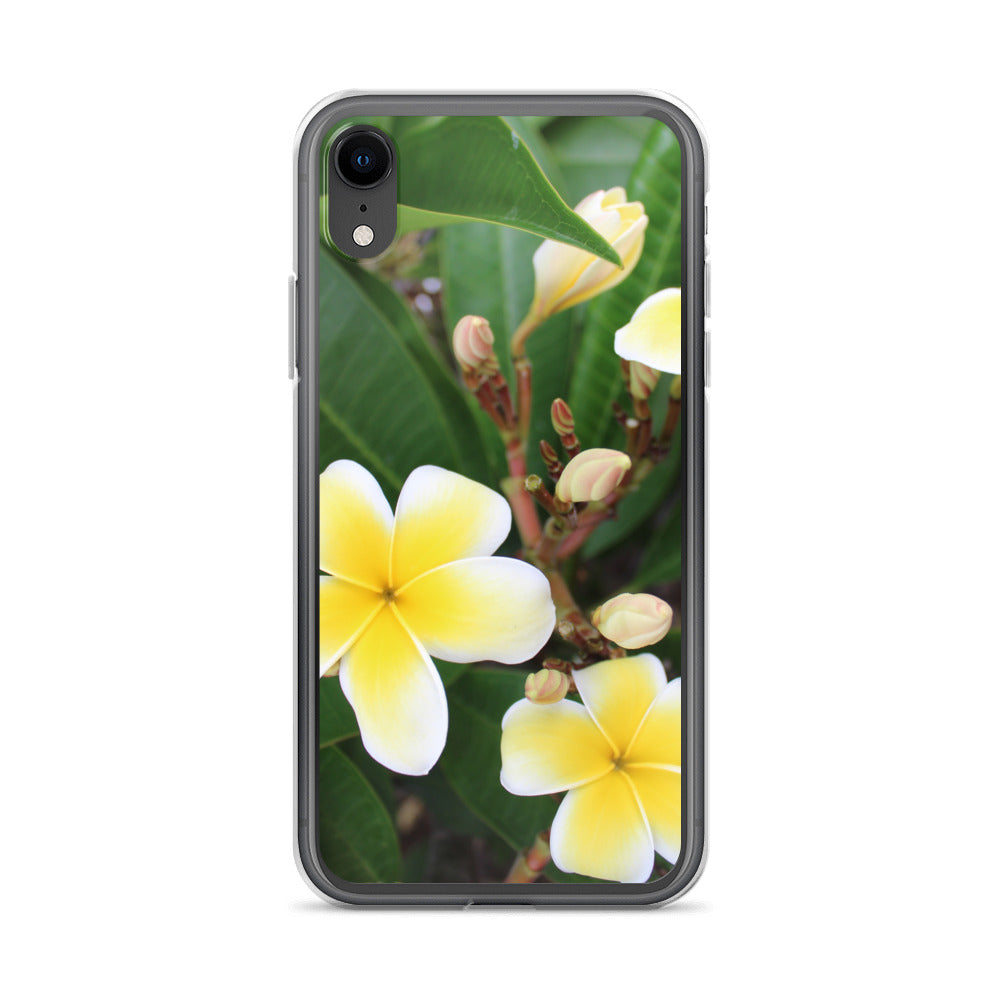 Plumeria Clear Case for iPhone®