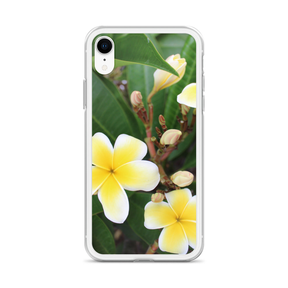 Plumeria Clear Case for iPhone®