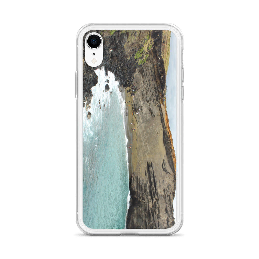 Green Sand Beach Clear Case for iPhone®