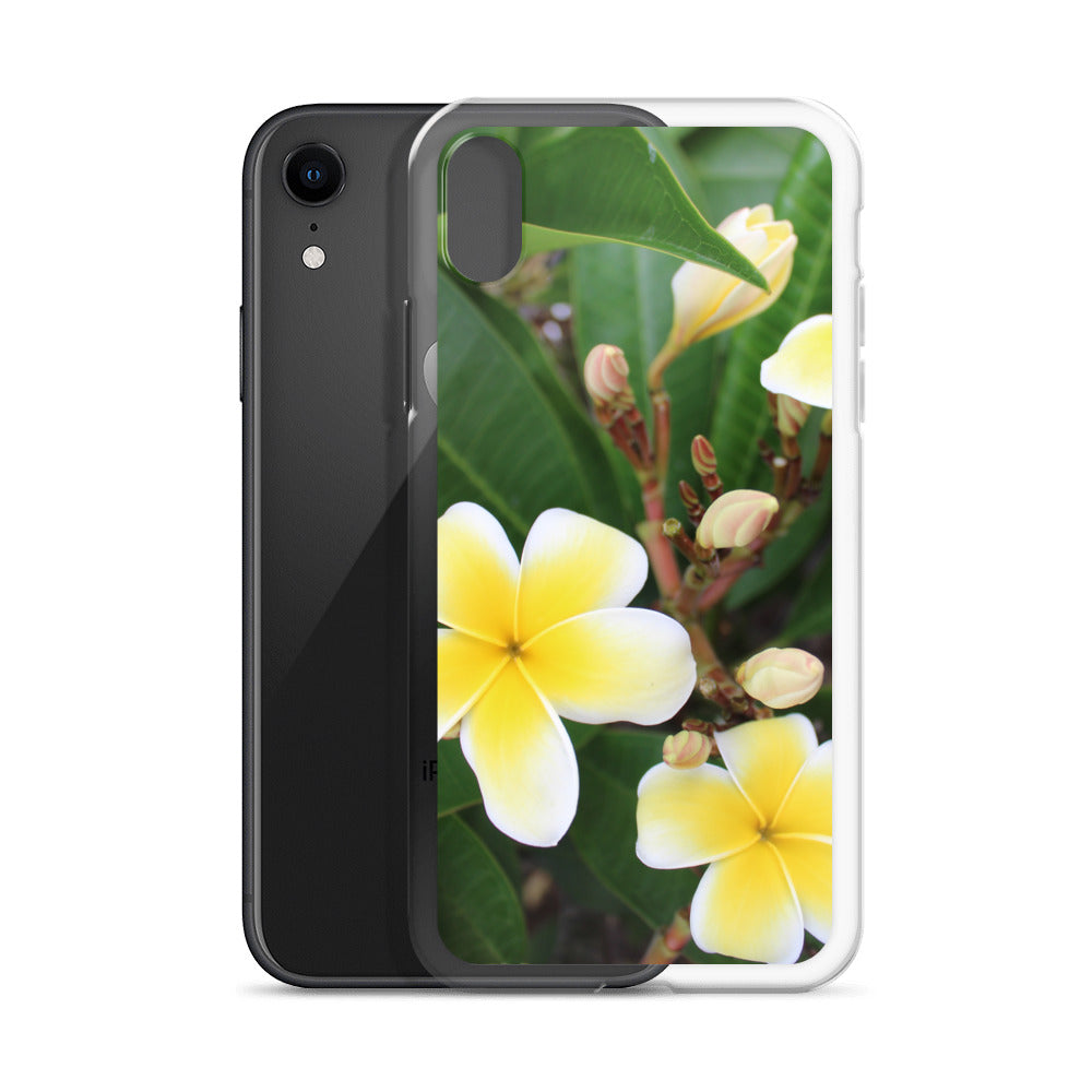 Plumeria Clear Case for iPhone®