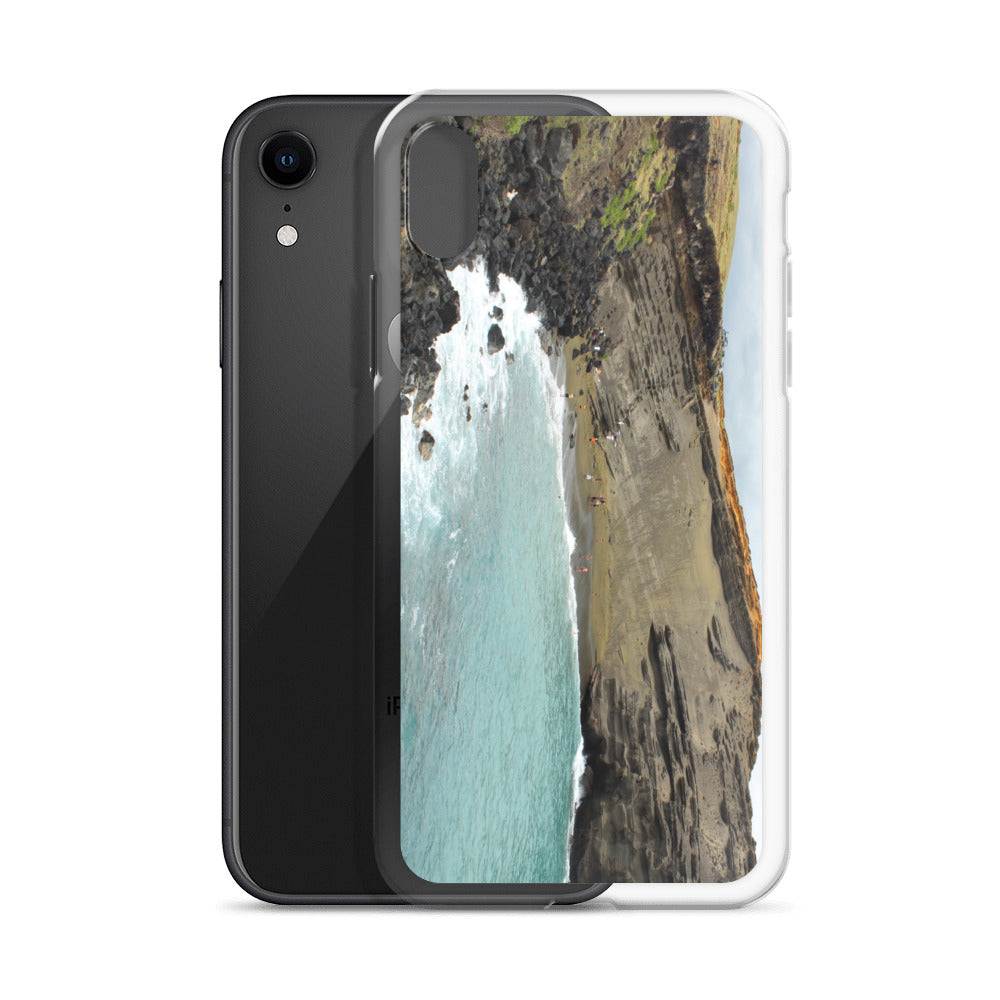 Green Sand Beach Clear Case for iPhone®