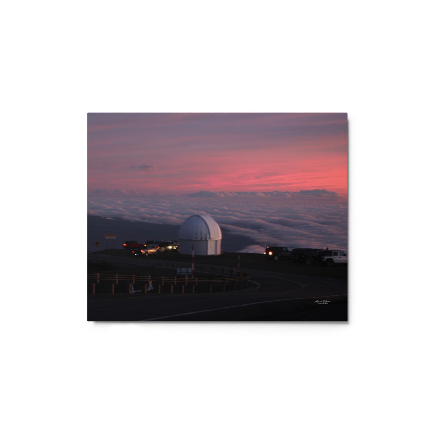 Mauna Kea Sunset Metal prints