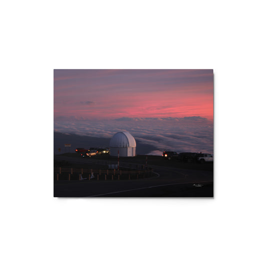 Mauna Kea Sunset Metal prints