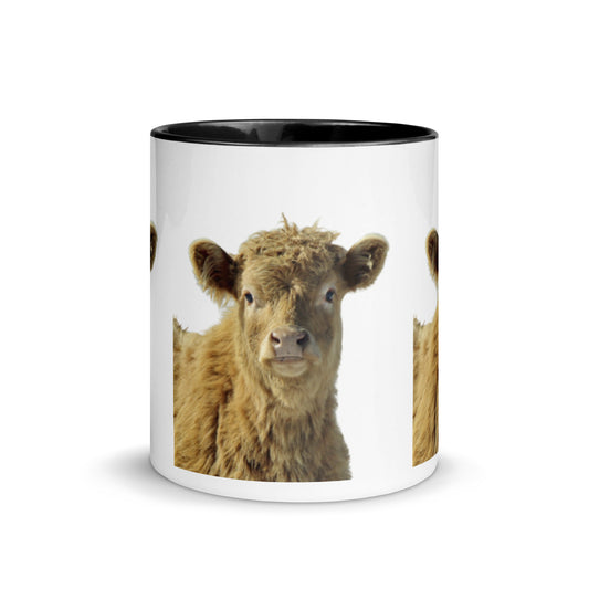 Moove over for Coffee Mug with Color Inside