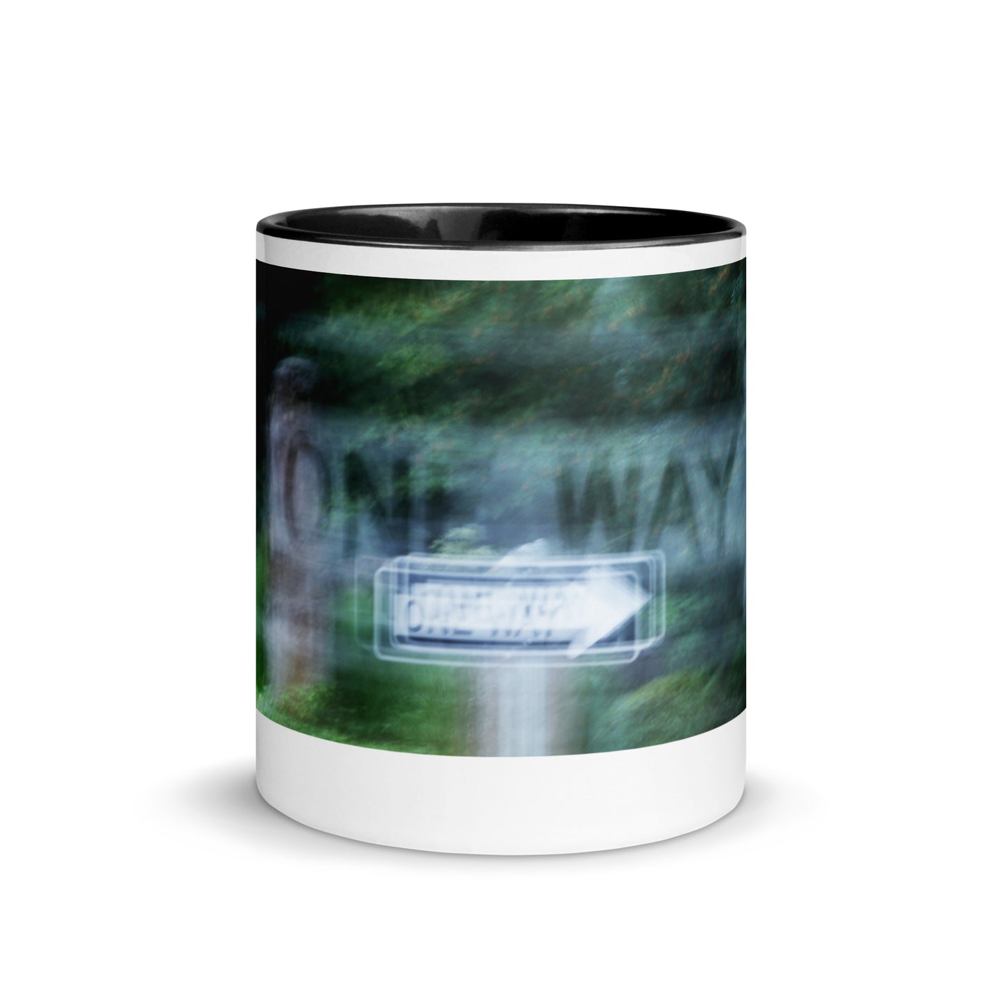 One way Mug with Color Inside