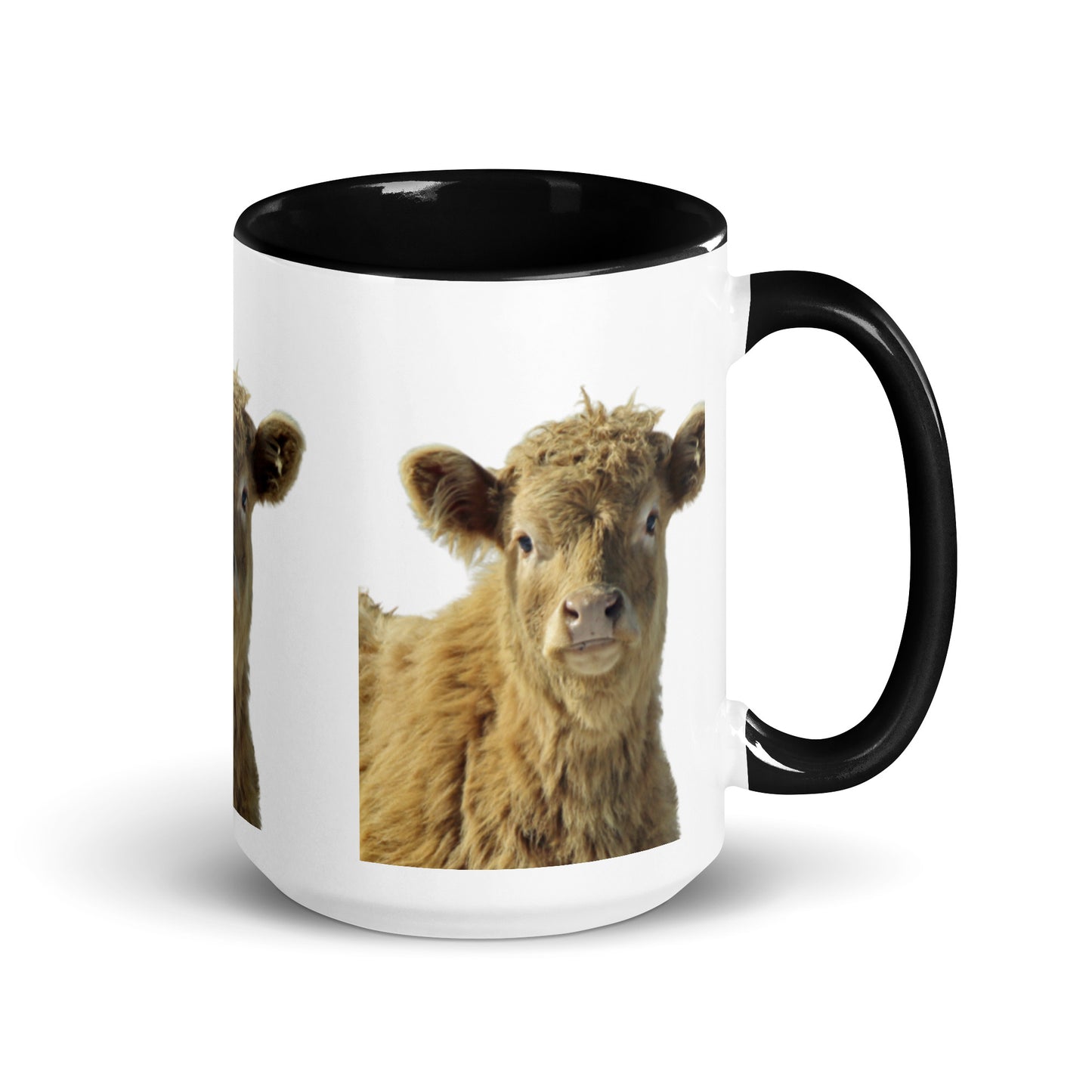 Moove over for Coffee Mug with Color Inside